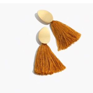 Madewell tassel Statement earring